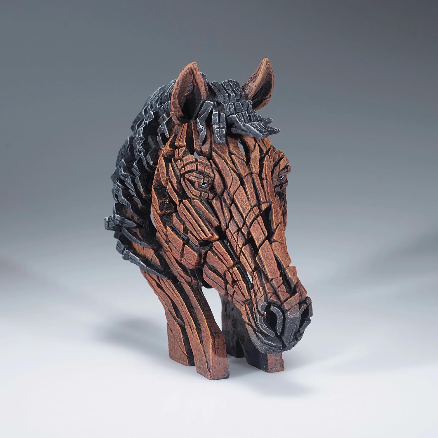 Enesco Edge Sculpture Horse Miniature Figurine