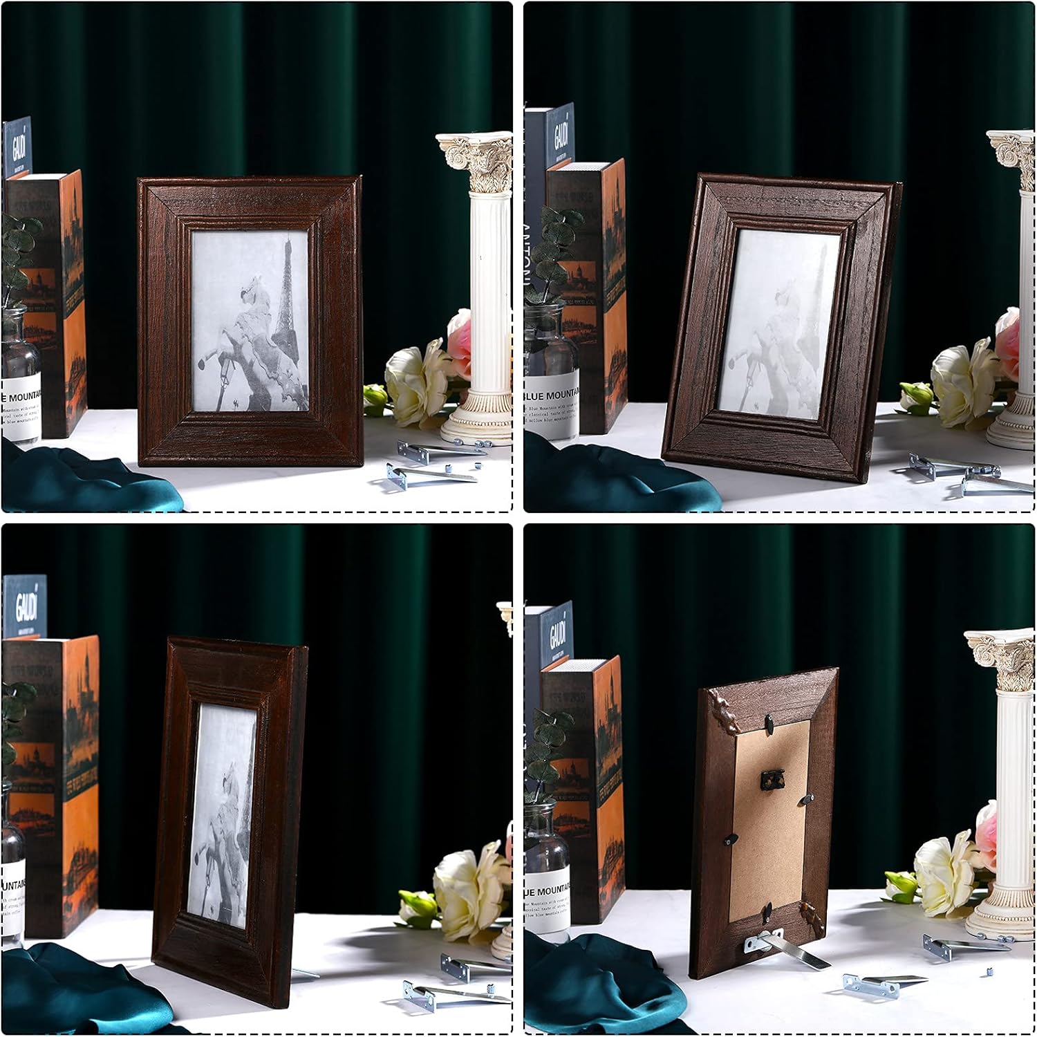 4 Piece Iron Easel Back Stand Set with Tools