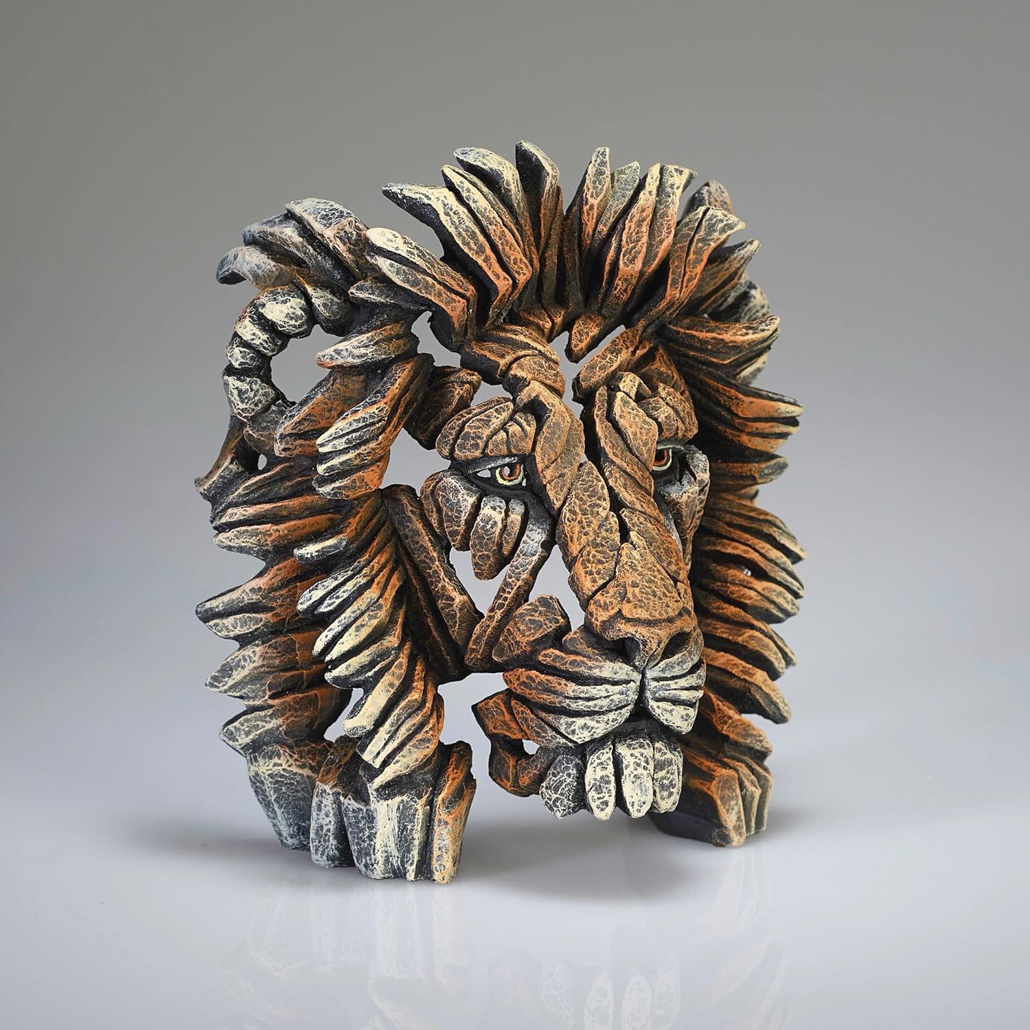 Enesco Edge Sculpture Miniature Lion Figurine