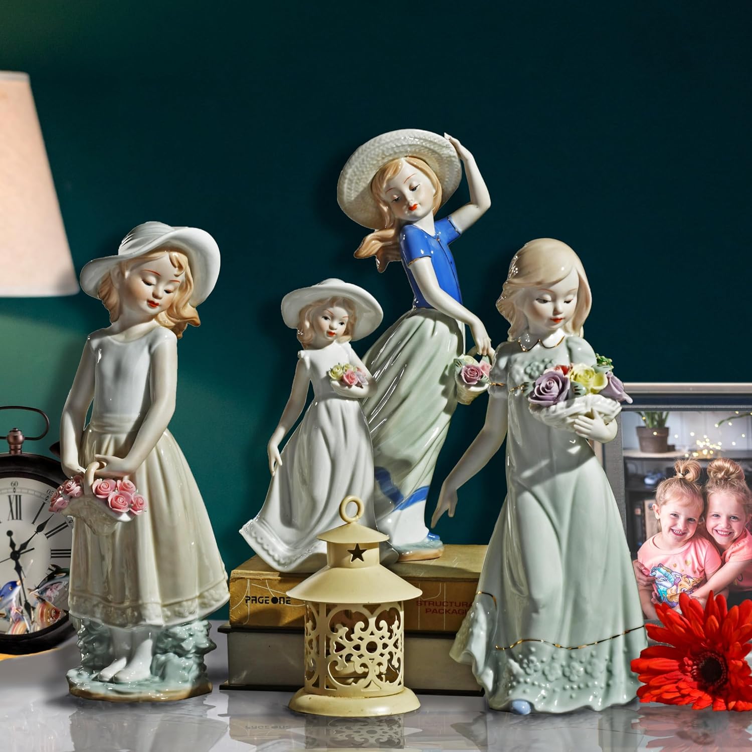 MTME Porcelain Figurine Wedding Gift Home Decor