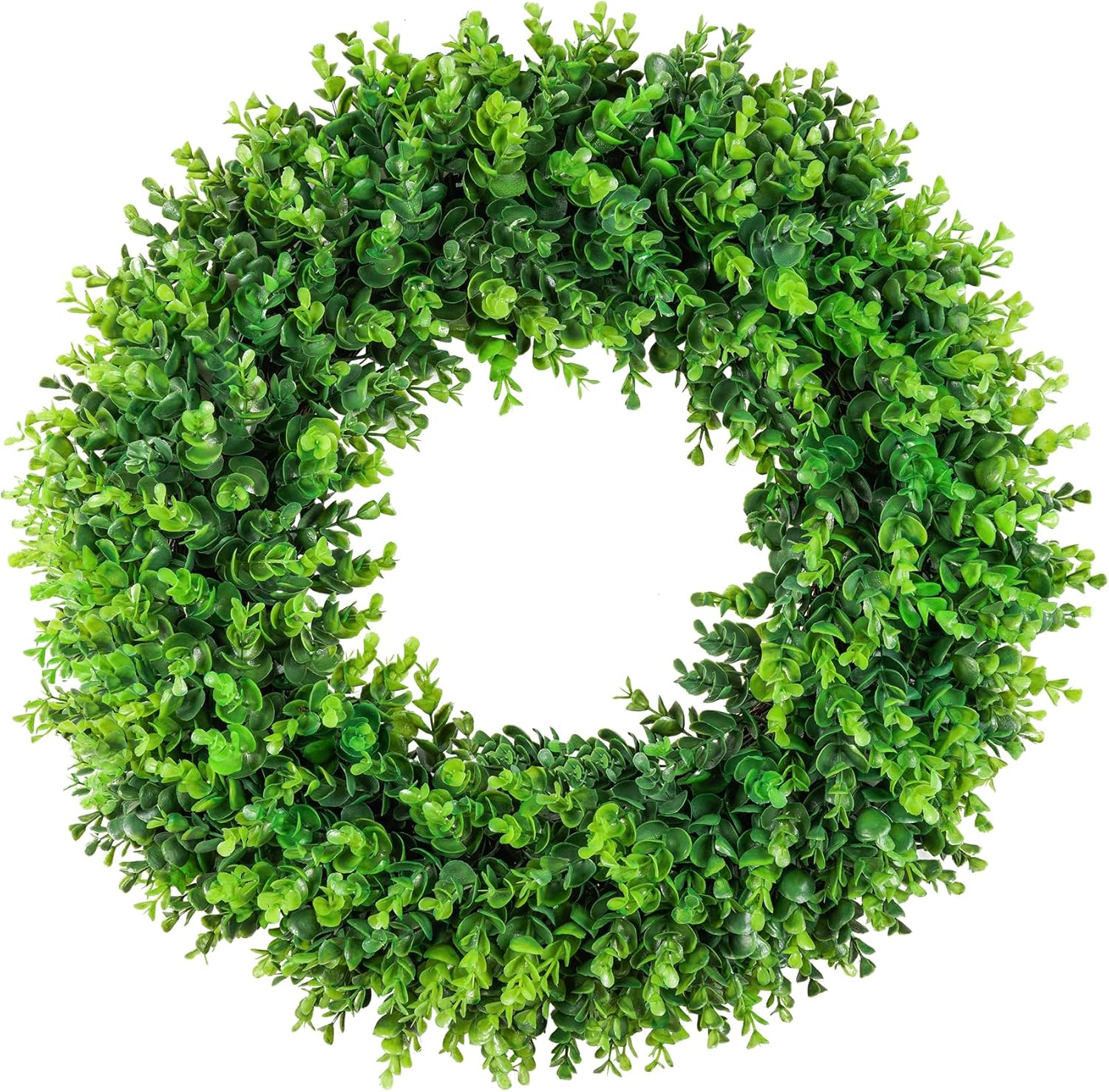DDHS 24 Inch Artificial Spring Wreath for Front Door
