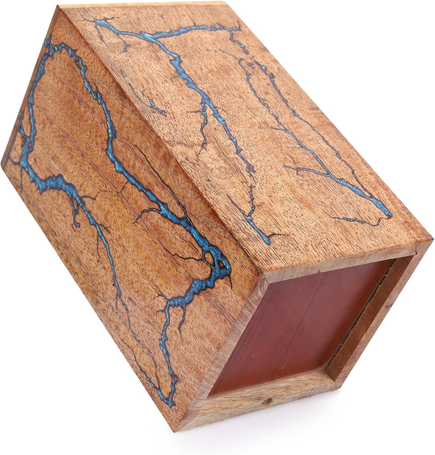 Brainmart Blue Resin Decorative Cremation Urn 250lbs