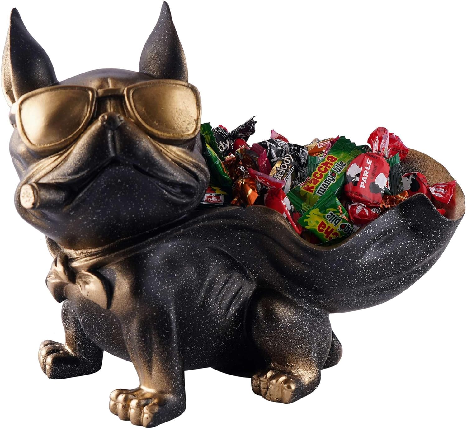 Cool Dog Sculpture Resin Showpiece for Home Decor