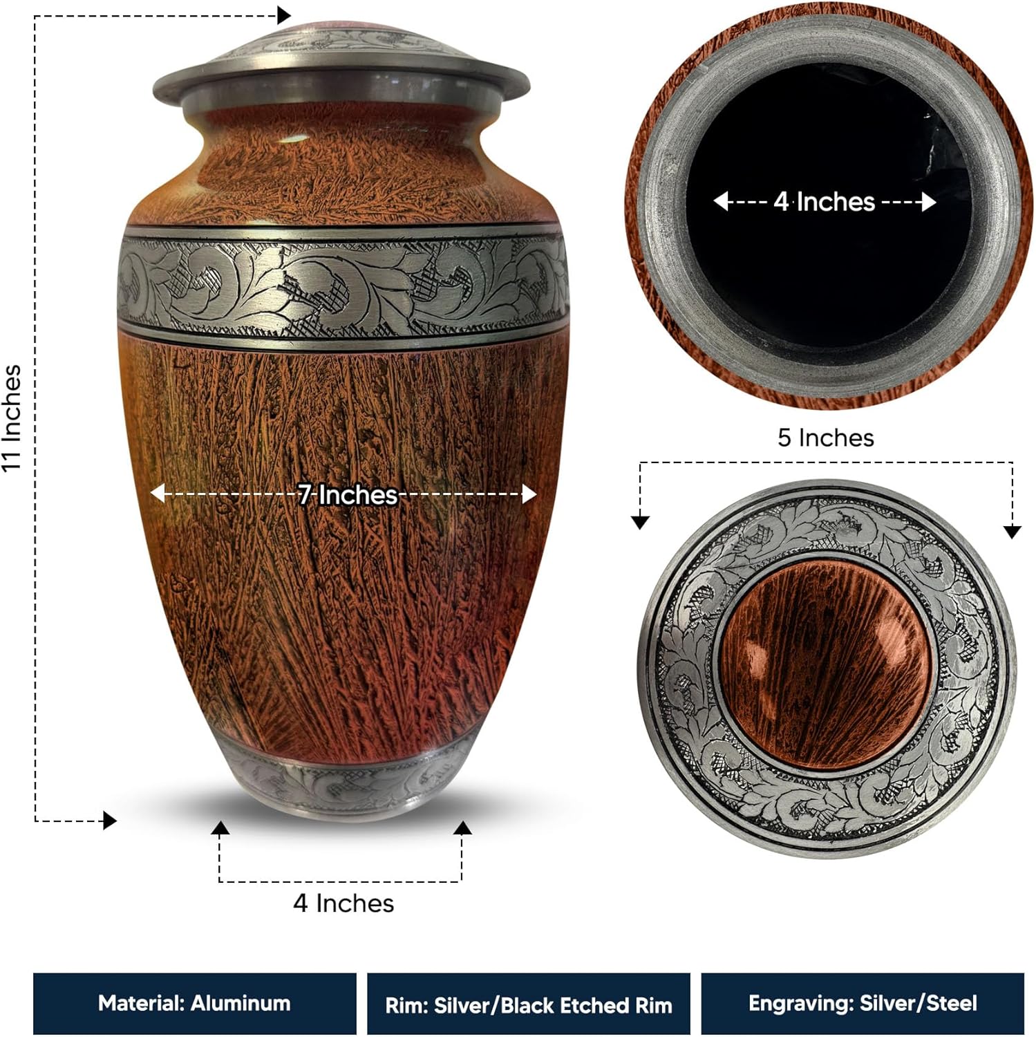 Custom Large Adult Cremation Urn for Bowling Lovers