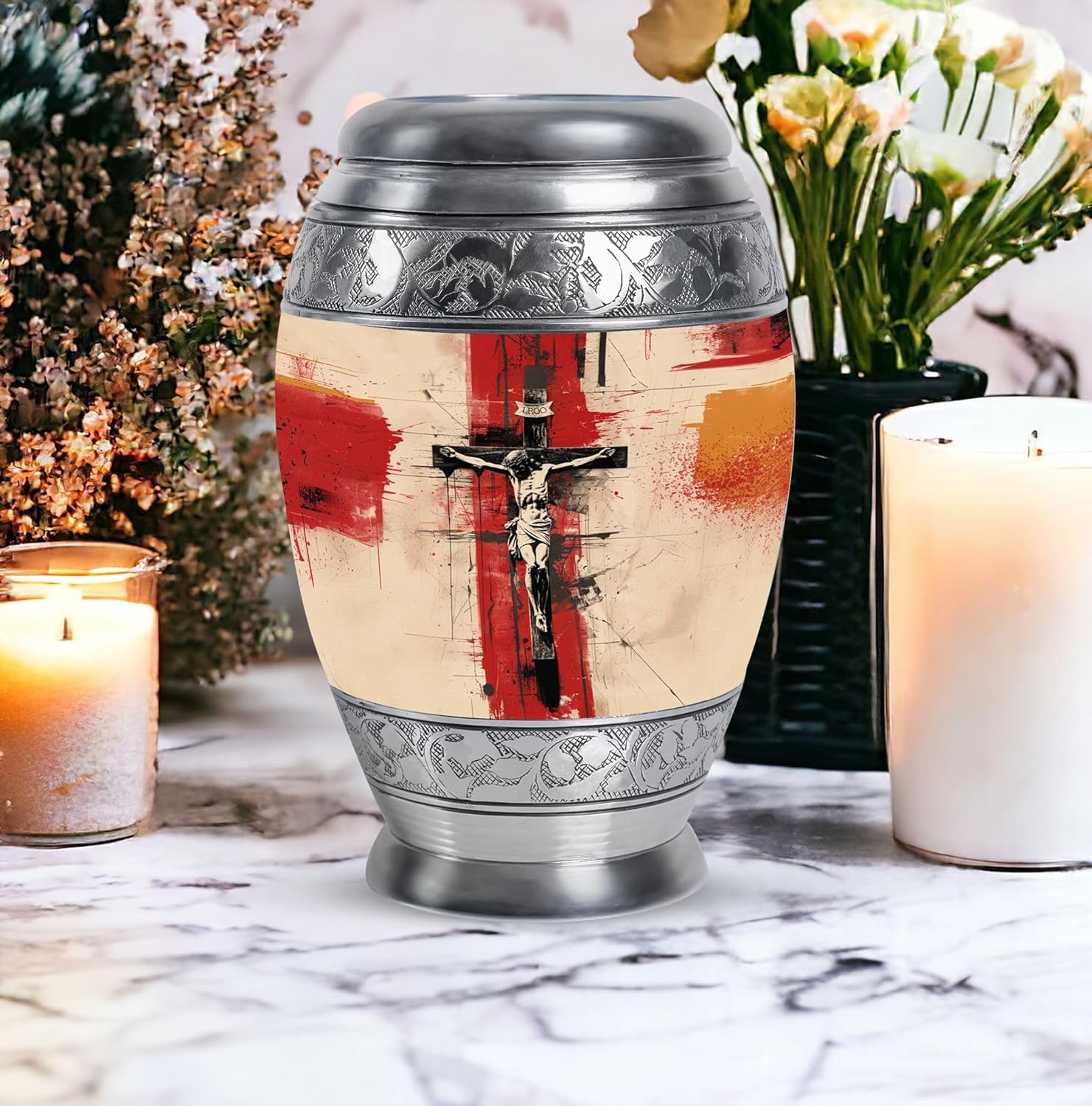 Military Urns Funeral Urns - Adult Small Decorative Urns Combo
