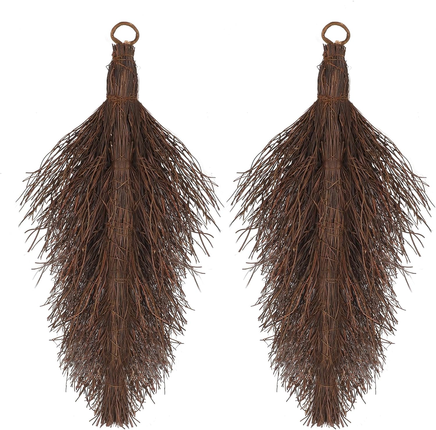 Grapevine Teardrop Swag Base 2 Pack for Door Decor