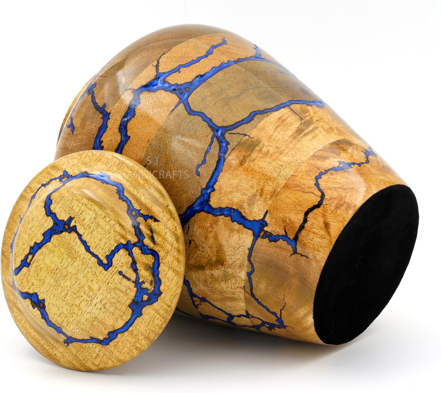 Handcrafted Wooden Urn for Cremation Adult Ashes Memorial Box