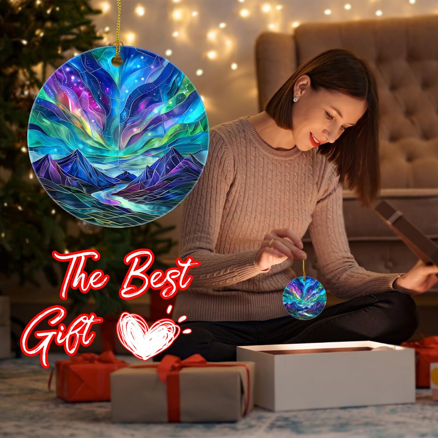 Christmas Tree Decorations Northern Lights Ornament