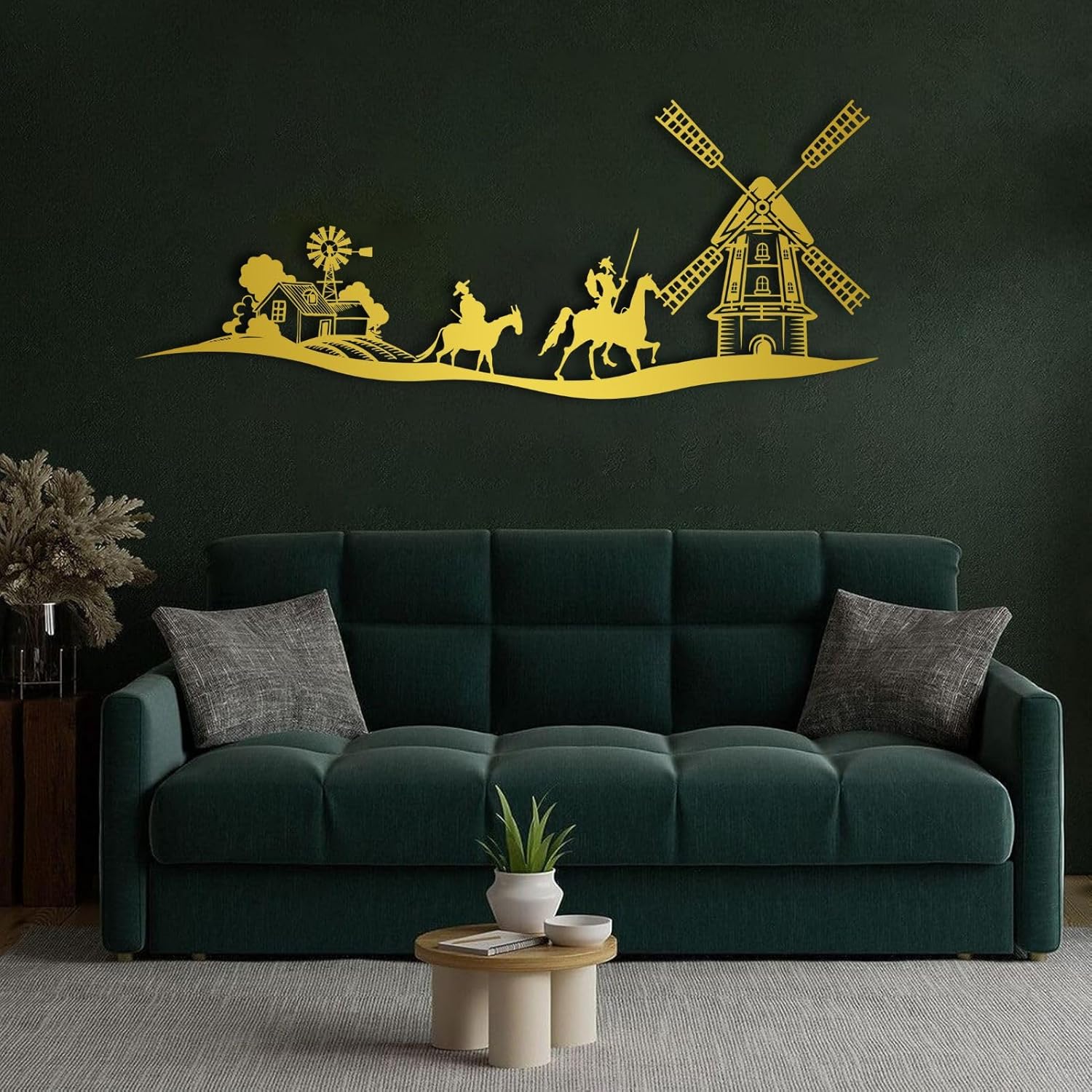 Hotuijxca Don Quixote Wall Art Sculpture