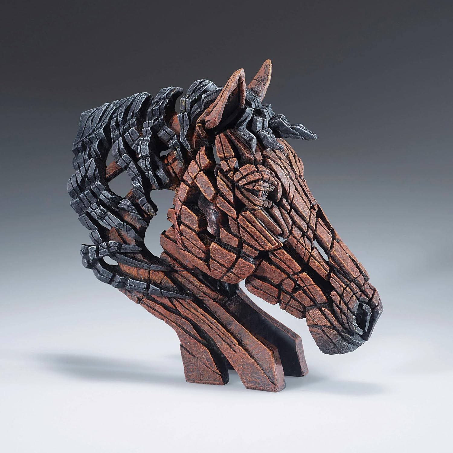Enesco Edge Sculpture Horse Miniature Figurine