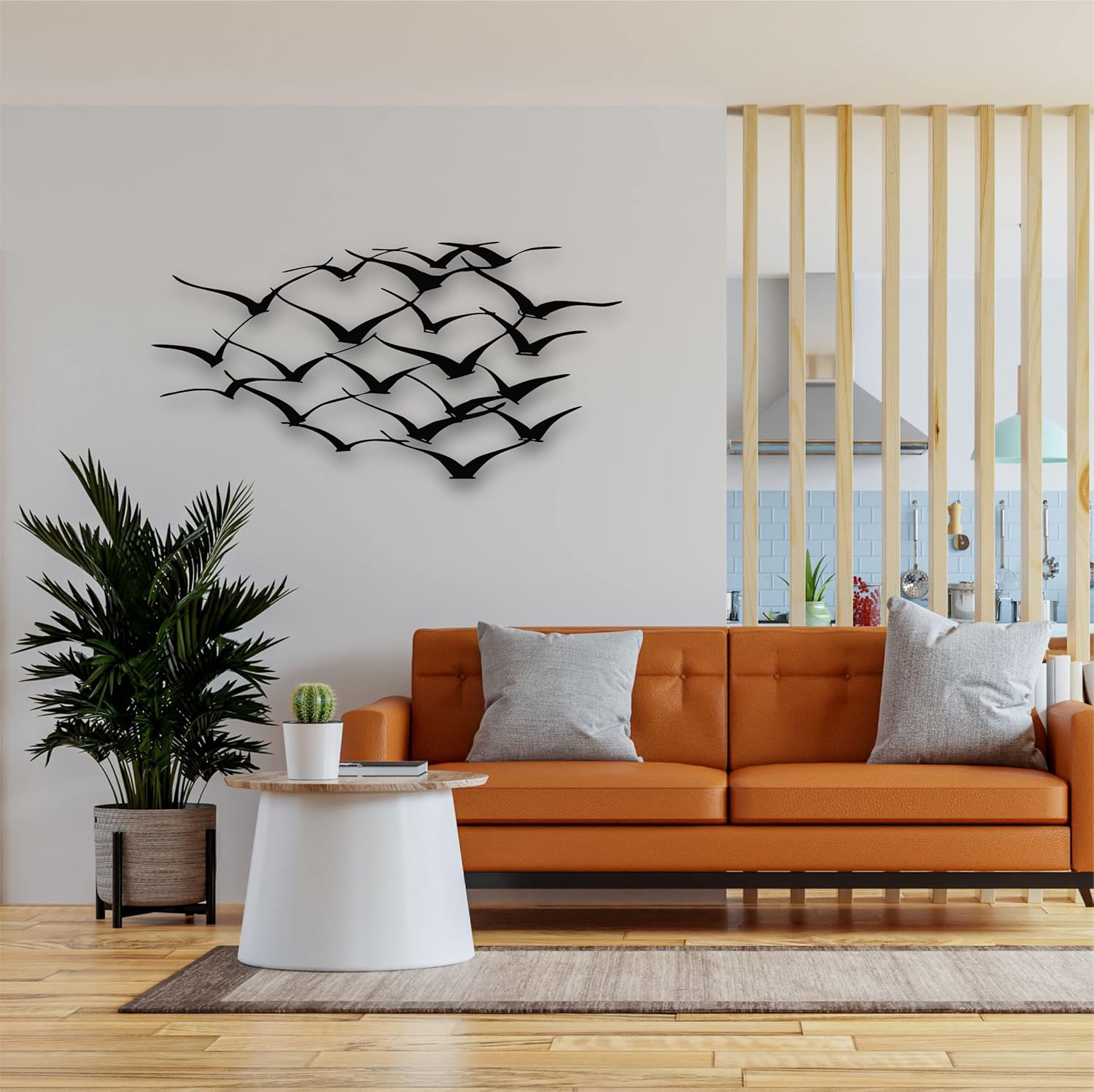DEKADRON Metal Wall Art Cranes 3D Sculpture
