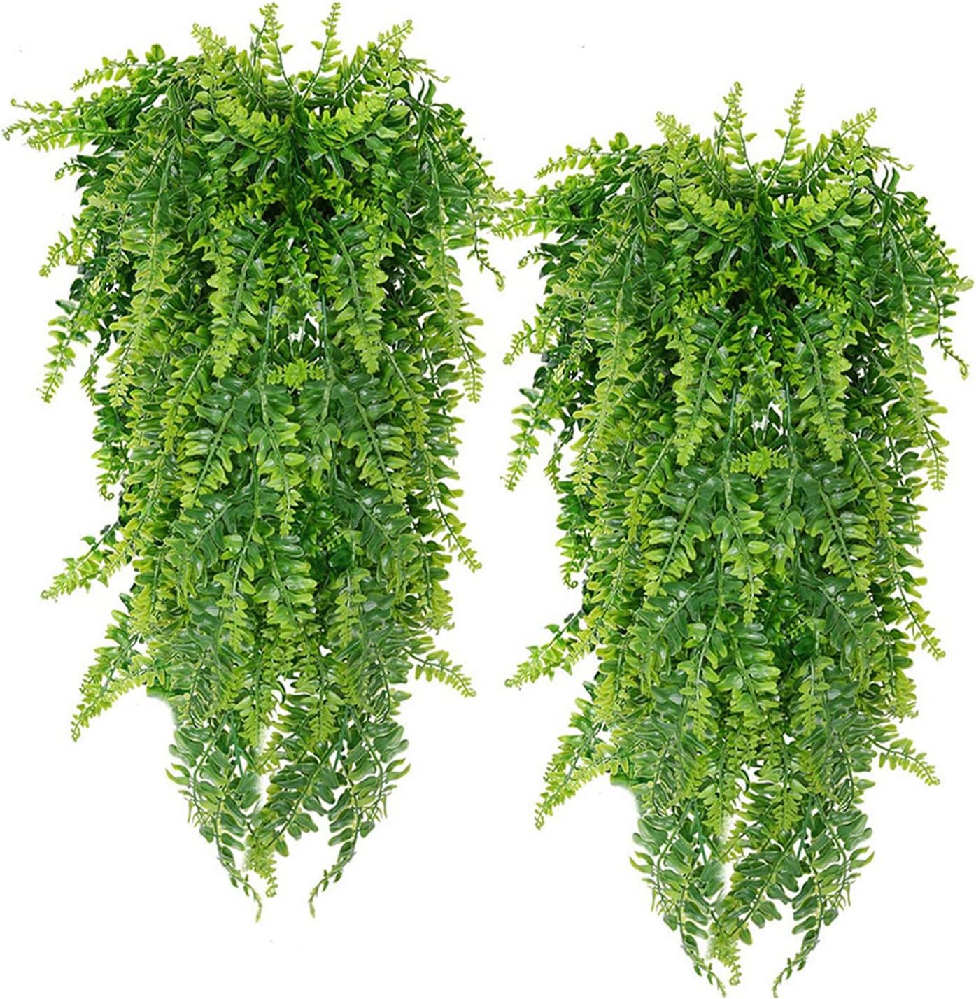 2Pcs Artificial Eucalyptus Teardrop Wreath Greenery Swag 35 Inch Hanging Garland