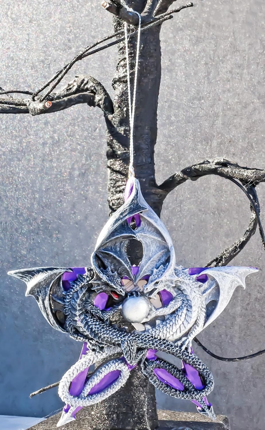 Ebros Gift Anne Stokes Dragons Fantasy Ornament - Halloween Christmas Decor