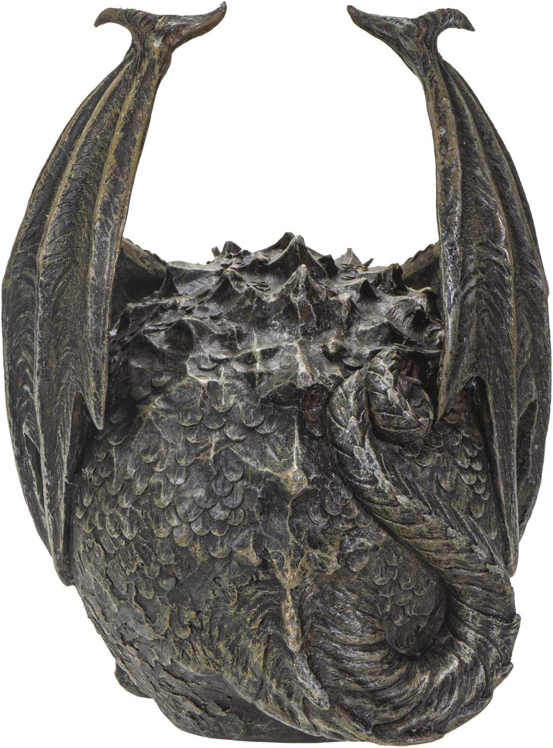 SUMMIT COLLECTION Spiral Dragon Skull Figurine 75 Inches