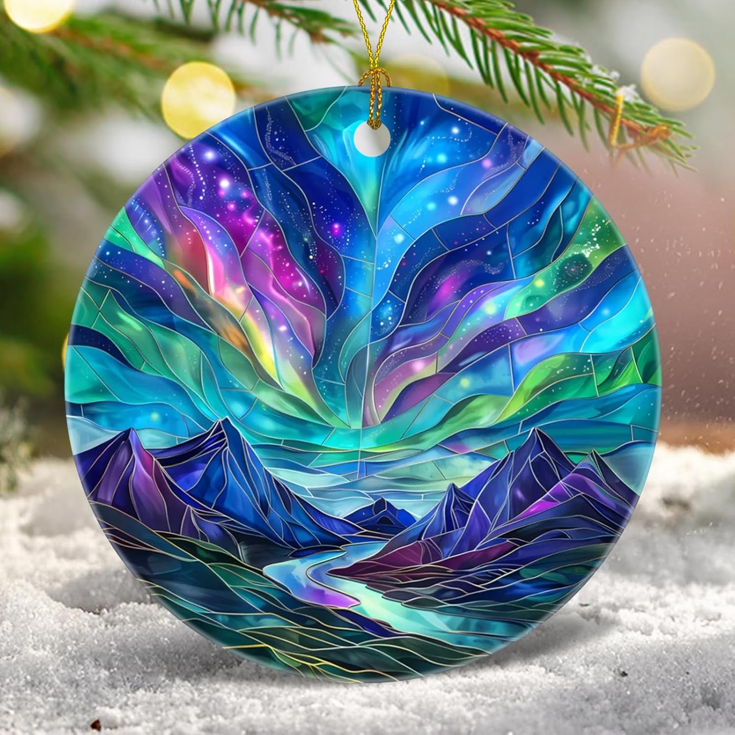 Christmas Tree Decorations Northern Lights Ornament