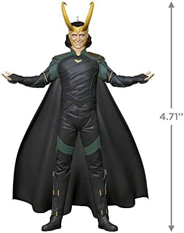 Hallmark Keepsake Christmas Ornament 2023 Loki Marvel Studio