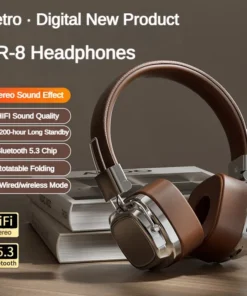 2024 New CR-8 Classic Over Ear Headsets